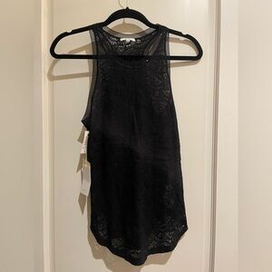 Lace tank top